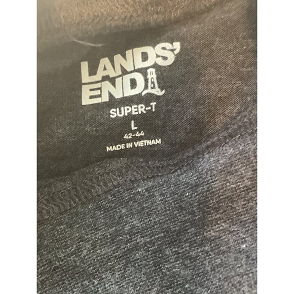 Lands End Super-T Long Sleeve Shirt L - Picture 3 of 8